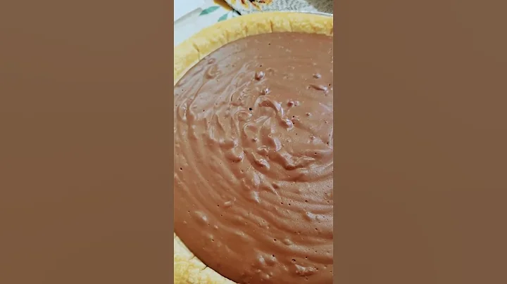 CHOCOLATE   PIE !! 🥧 #thanksgodforeverything #shortsvideo