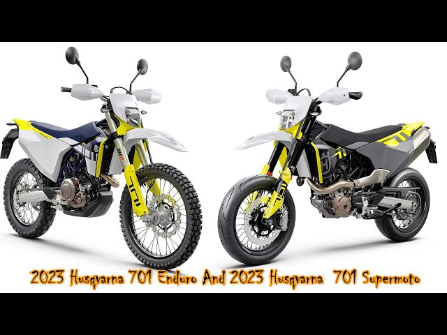 2023 Husqvarna 701 Enduro And 701 Supermoto Return With New Graphics