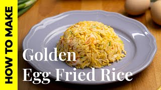 Golden Egg Fried Rice "黄金炒饭" (NO MSG ) | What Say You Uncle Roger? | Asian Recipe