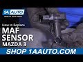 How to Replace Mass Air Flow Sensor 2004-13 Mazda 3