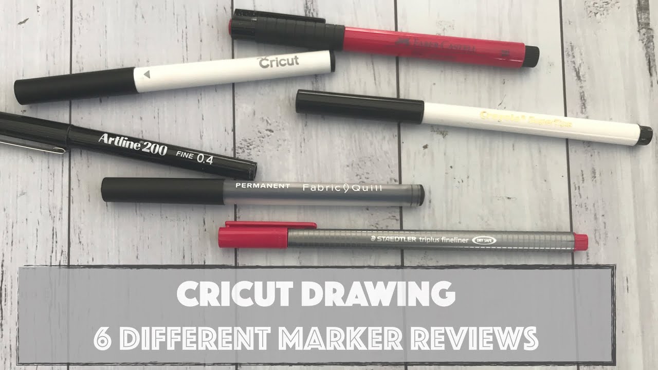  CRAFT WORLD 0.4 Tip Fine Point Pens for Cricut Maker