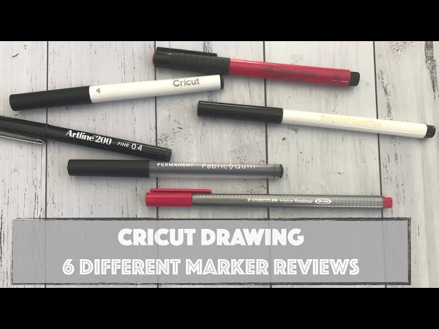 Which pens and markers can be used with the Cricut? - NeliDesign