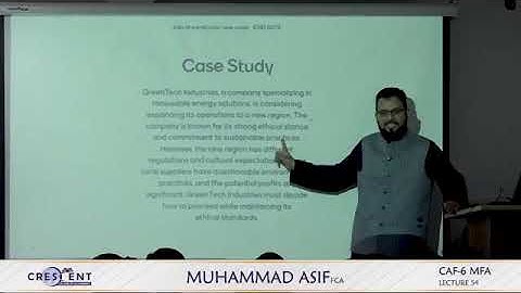 Lecture 54 | caf 6 MFA | Sir Asif | Autumn 24 | Ca guidance