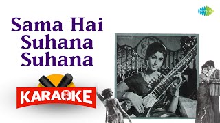 Sama Hai Suhana Suhana - Karaoke with Lyrics | Kishore Kumar | Kalyanji-Anandji | Rajendra Krishan by Saregama Karaoke 3,398 views 2 weeks ago 4 minutes, 13 seconds