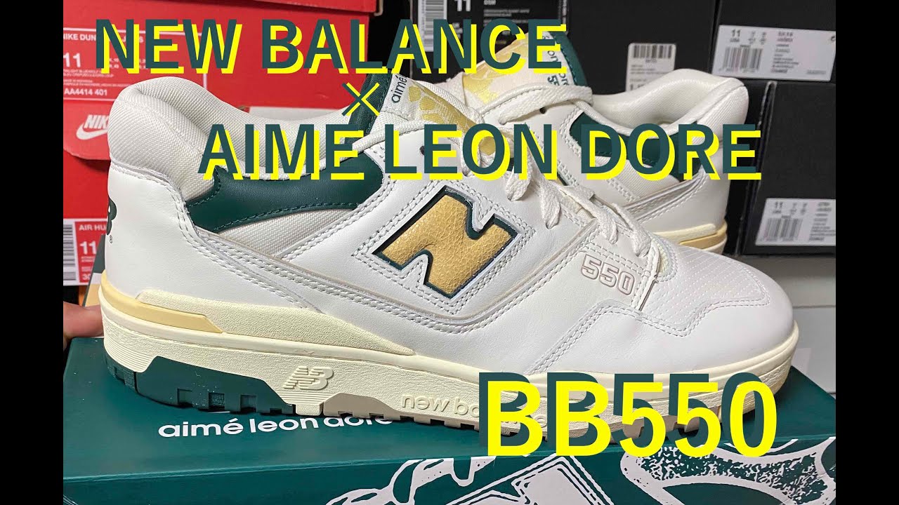 New Balance × AIME LEON DORE BB550 (P550) review & on feet!! - YouTube