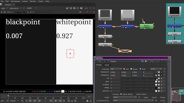Nuke tutorial - set black point and white point