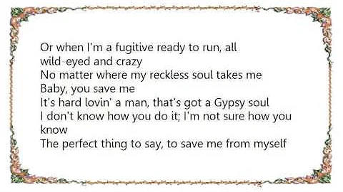 Kenny Chesney - You Save Me Lyrics