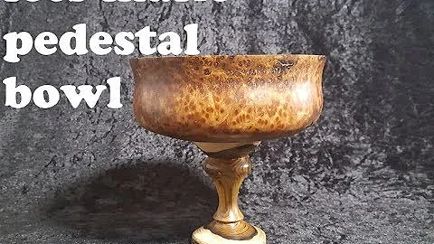 Wood turning - Quick guide to make Pedestal bowl!