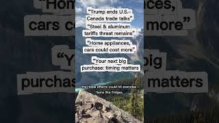 “Trade war alert: US cuts Canada talks—appliances & cars may cost more. #NewsLoop #Breaking#trending