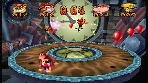 Crash bash ring ding (tiny and crash vs rilla roo and cortex)