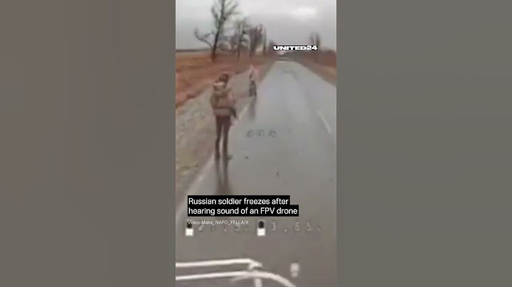 Russian Soldier Freezes After Hearing Ukrainian FPV Drone. Interesting Tactics of Russian Troops