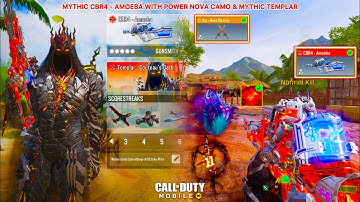 Mythic CBR4 looks gorgeous with Power Nova Camo & Templar to destroy all CODM SND, TDM & HP opponent