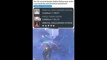 Devs actually do what their community ask for in Helldivers 2 #helldivers2 #shorts