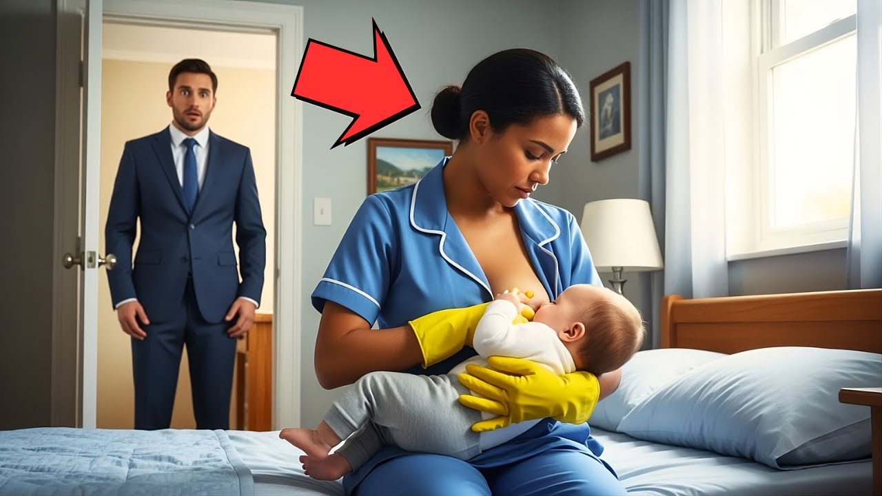 “COSA STAI FACENDO?!” – IL MILIONARIO SORPRENDE LA DONNA DELLE PULIZIE IN UN GESTO IMPENSABILE