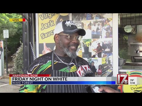 Jamaican food truck owner gets ready for Friday Night On White