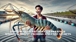 Farming Giant Freshwater Prawns & Whiteleg Shrimp Process And Care Secrets
