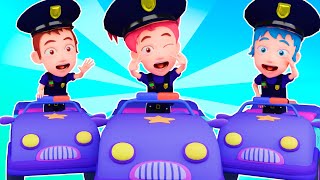 Police Rescue Team | Best Kids Songs and Nursery Rhymes