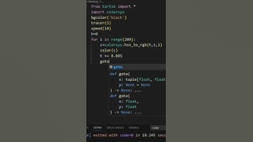 draw patterns with python ♥️ #trending #trend #coding #python