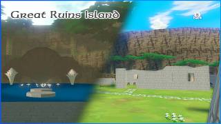 Wind Waker HD Modding - The Great Ruins Island + New Great Fairy Springs