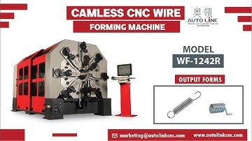 WF-1242R | Cam-less CNC Wire Forming Machine | Available in Alibaba and Made in China