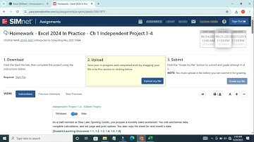 Excel 2024 In Practice – Ch 1 Independent Project 1-4 | SIMnet Assignment Solution |Step by Step