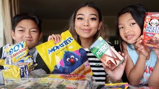 ASIAN SNACKS FROM OUR CHILDHOOD ft my siblings | Krystina Sdoeung