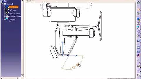 Catia V5 Tutorial 129   Angular Dimensions