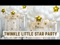 DIY Baptism Party Decoration | Christening | Simple & Easy Twinkle Little Star Party