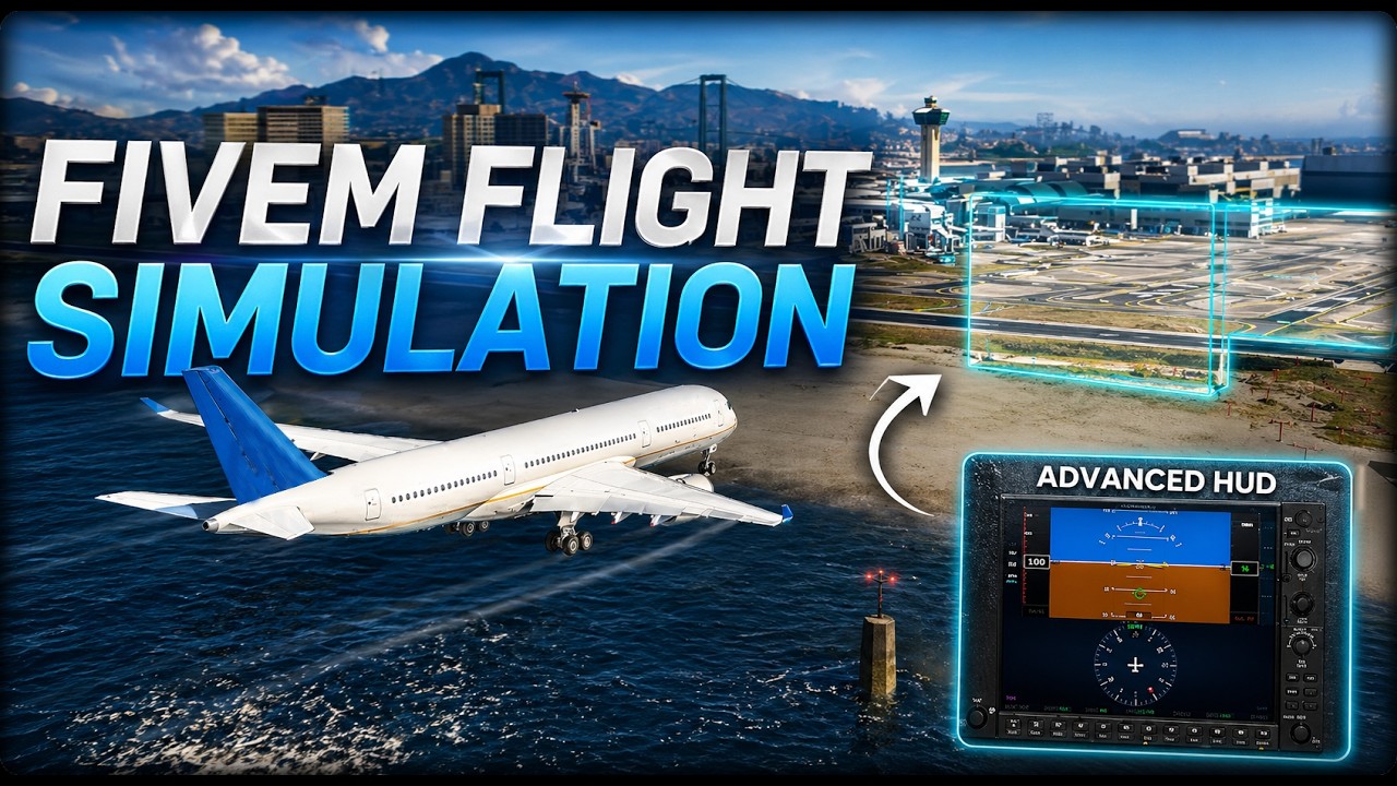 [PAID] [ESX,QBCORE,QBOX] Flight Simulation Script For FiveM ...