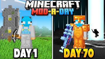 100 Days, But One Mod Is Added Every Day...