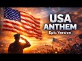 USA National Anthem 🇺🇸 | The Star-Spangled Banner | Patriotic American Song (HD Audio)