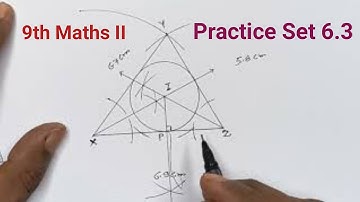 Class 9 Geometry Practice Set 6.3 | Circle Practice Set 6.3