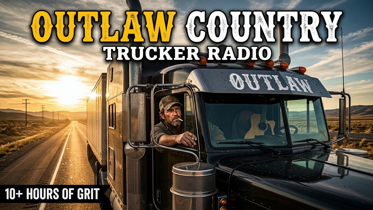 Outlaw Country Road Music for Truck Drivers Living Life on the Highway
