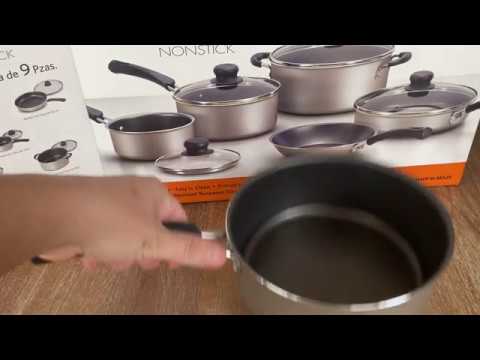 Unboxing: Tramontina 18-piece Non Stick Cookware Set