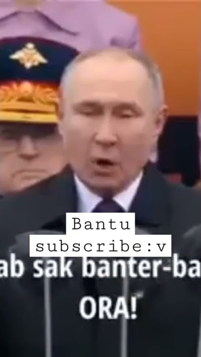 dubbing jawa presiden putin #short #shorts