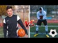 FUTBOL VS BASKETBOL (Efsane Challenge)