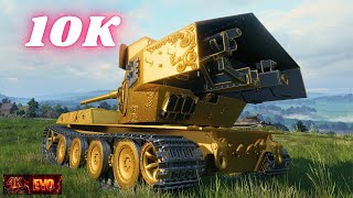 : WT auf E 100  10K Damage 8 Kills & WT auf E 100  9.3K Damage 10 Kills WoT Replay  World of Tanks