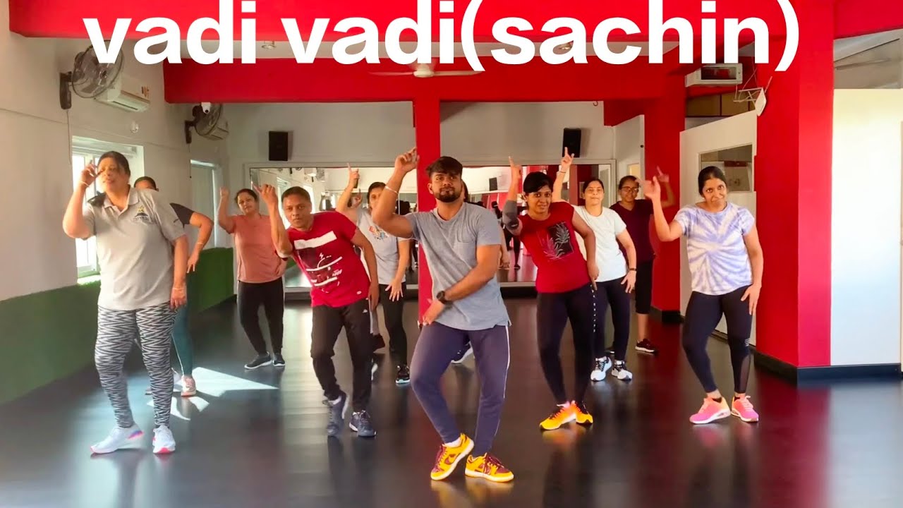 Vadi vadiSachinzumbadancedancewithKKchoreographycardiospringboots