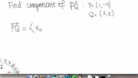 Vectors in the Plane | Example 1 | Multivariable Calculus for Sci & Eng | Griti