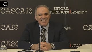 Garry Kasparov nas Conferências do Estoril 2015