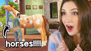 GIDDY UP HORSE GIRLS, HORSES ARE COMING TO THE SIMS 4