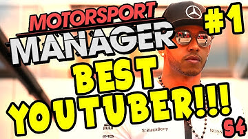 BEST YOUTUBE MOTORSPORT MANAGER!!! - Motorsport Manager PC Career S4 Part 1