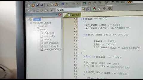 VTU: 6th SEM ECE ARM Lab: PWM part2
