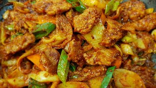 Stirfried Kimchi Pork (Kimchi, Korean bouillabaisse)