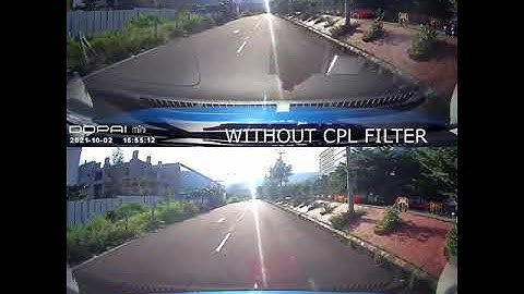 NEXDIGITRON® - Circular Polarizing Lens (CPL) Filter for DDPAI Mini Dashcam