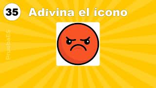 Desafío de iconos 9 | Adivina el ícono en 3 segundos | 100 íconos famosos | Prueba ES screenshot 5