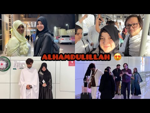 Allah Kay Ghar Sey Bulawa Agaya Sub Ek Sath Ja Rahey Umrah Karney RabeecaKhan