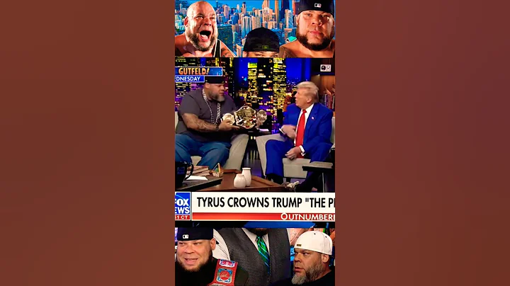 Tyrus Anoints Trump the People's...Champ! #gutfeld #news #trump #trumpnews