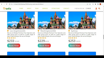 Create A Responsive Tour Travel Agency Website Design Using HTML  CSS  JAVASCRIPT  Step By Step