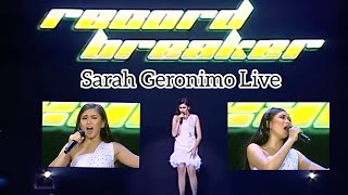 Sarah Geronimo - Something New In My life Live